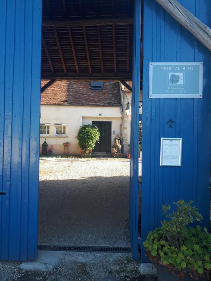 مبيت وإفطار Châtres Le Portail Bleu المظهر الخارجي الصورة